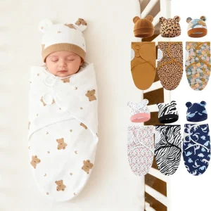 Newborn Swaddling Wrap Warm Cotton